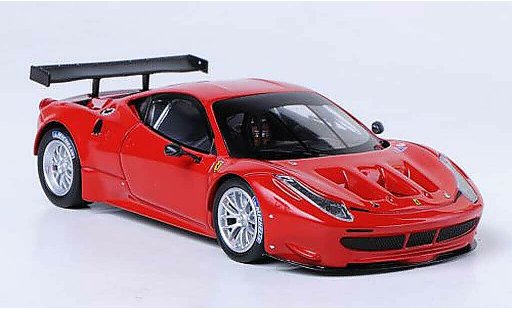 Ferrari 458 Italia GT2 1/43 Hot Wheels Elite Presentationsfahrzeug rot (Elite) modellautos