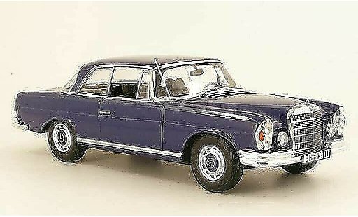 Mercedes 280 1969 1/18 Norev SE Coupe (W111) blau modellautos