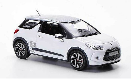 DS Automobiles DS3 Racing 1/43 Norev weiss/grau 2010 modellautos