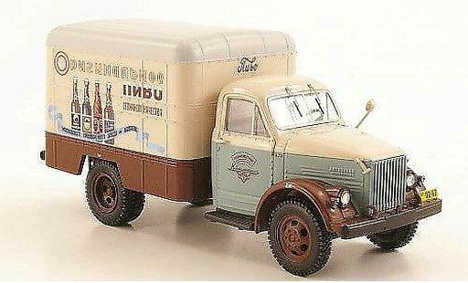 Gaz 51 Kasten 1/43 DIP Models Kastenwagen Bier 1950 modellautos