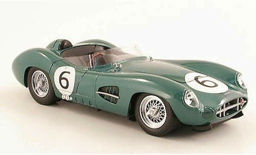 Aston Martin DBR1 course 1/18 Shelby Collectibles No.6 1959 M.Trintignant / P.Frere modellautos