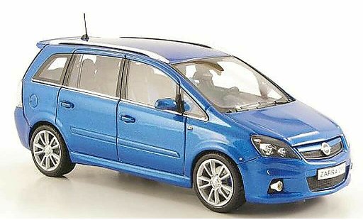 Opel Zafira B 1/43 Minichamps OPC blau modellautos