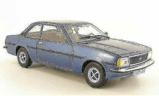 Opel Ascona B B 1/18 Sun Star SR blau 1975 modellautos