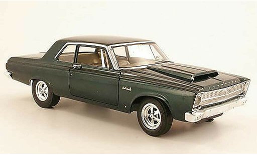 Plymouth Belvedere Super Stock 1/18 Highway 61 A990 gr&Atilde;&frac14;n 1965 modellautos