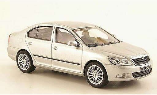 Skoda Octavia Base 1/43 Abrex grau 2008 modellautos