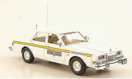 Dodge Diplomat police 1/43 First Response Illinois State 1985 modellautos