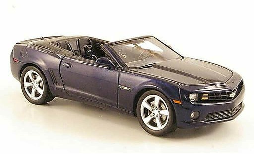 Chevrolet Camaro SS 1/43 Luxury Collectibles Cabrio blau 2011 modellautos
