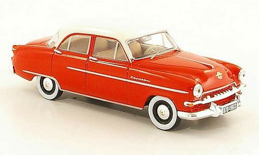 Opel Kapitan 1954 1/43 Starline rot/weiss modellautos