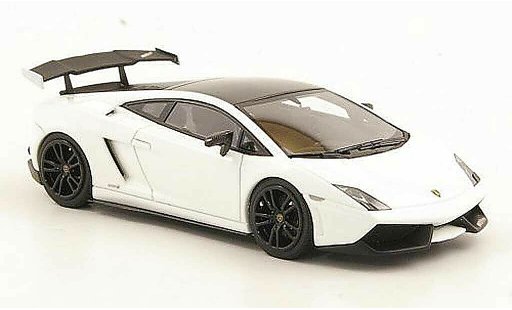Lamborghini Gallardo LP570-4 1/43 Look Smart Super Trofeo Stradale weiss/schwarz modellautos