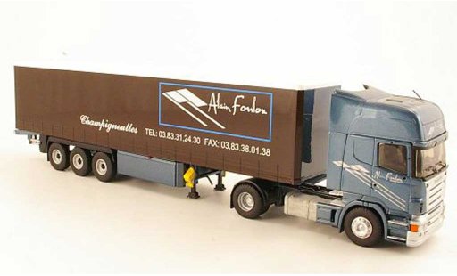 Scania Serie R Topline 1/43 Eligor Alain Foulon Gardinenplanen-SZ modellautos