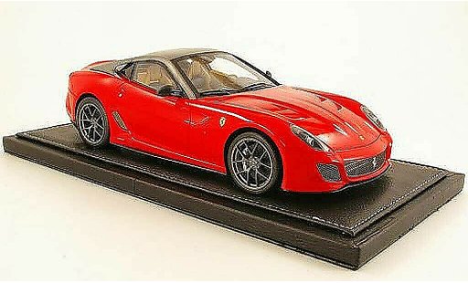 Ferrari 599 GTO 1/18 BBR Models rot/grau modellautos
