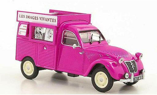 Citroen 2CV Fourgonnette 1/43 Eligor AZU Special Les Images Vivantes modellautos