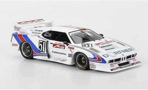 Bmw M1 1981 1/43 Spark No.51 Metz Schnitzer -Team H.-J.st&Atilde;&frac14;ck Norisring modellautos