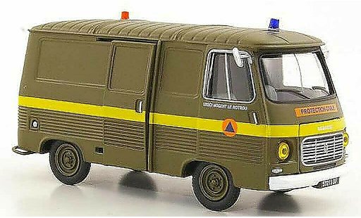 Peugeot J7 Base 1/43 Eligor Protection Civile - UIISC1 Nogent le rotrou modellautos