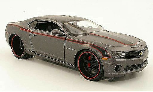Chevrolet Camaro SS 1/18 Jada Toys grau/schwarz 2010 modellautos