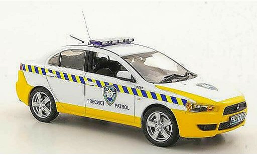 Mitsubishi Lancer Base 1/43 Vitesse Precinct Patrol Polizei Sudafrika RHD 2009 modellautos