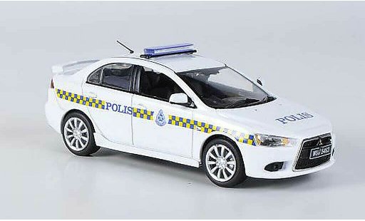 Mitsubishi Lancer Base 1/43 Vitesse Malaysia Police 2009 modellautos