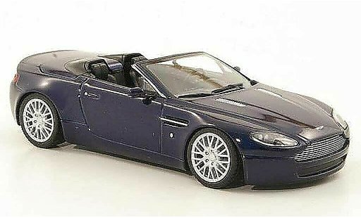Aston Martin V8 roadster 1/43 Minichamps blau Sondermodell MCW 2008 modellautos