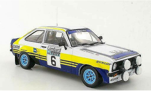 Ford Escort Rally 1/18 Sun Star 1800 No.6 rothmans A.Vatanen / D.Richards Lombard RAC 1979 modellautos