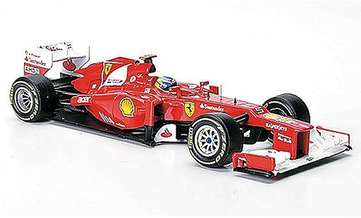 Ferrari F1 F2012 1/43 Hot Wheels No.5 F.Alonso Saison 2012 modellautos