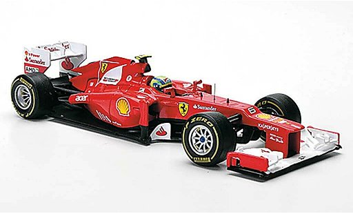 Ferrari F1 F2012 1/43 Hot Wheels No.6 F.Massa Saison 2012 modellautos