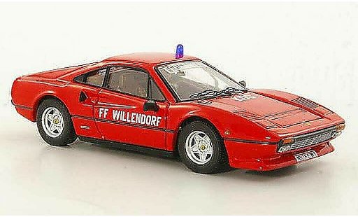 Ferrari 308 GTB 1/43 Best Freiwillige Feuerwehr Willendorf (A) 1983 modellautos