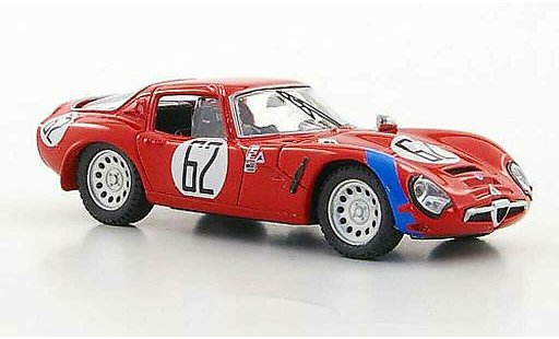 Alfa Romeo Giulia TZ2 1/43 Best No.62 Bianchi / Consten Sebring 1966 modellautos