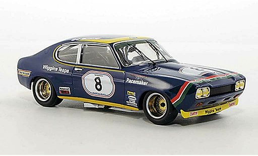 Ford Capri RS 2600 1/43 Trofeu MkI No.8 B.Muir Super Sports 200 Silverstone 1972 modellautos