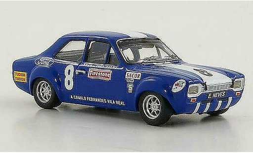 Ford Escort RS 1600 1/43 Trofeu TC No.8 Team -Palma E.Neves 6h Vila Real 1969 modellautos