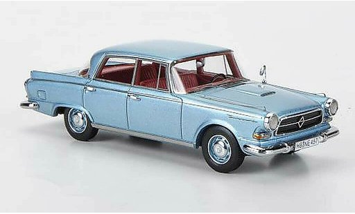 Borgward P100 berline 1/43 Neo blau 1960 modellautos