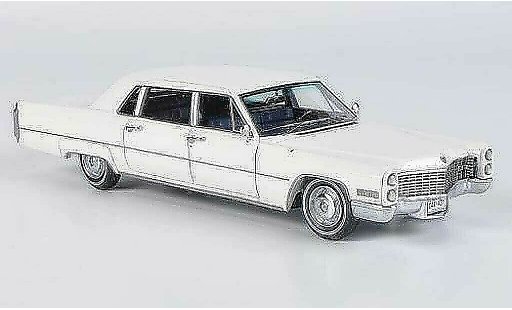 Cadillac Fleetwood Series 75 1/43 Neo 1966 weiss modellautos