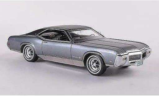 Buick Riviera Grand Sport 1/43 Neo 1969 GS grau/matt schwarz modellautos