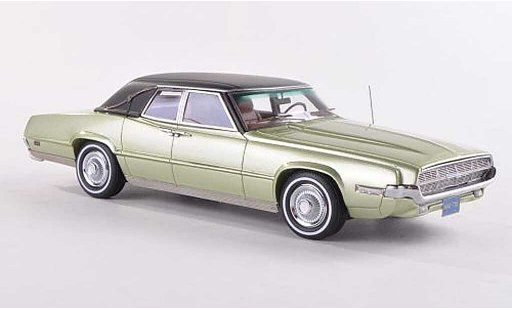 Ford Thunderbird Glamour Bird 1/43 Neo Landau vert/lumineuses-schwarz modellautos