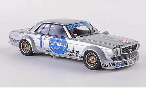 Mercedes 450 Base 1/43 Neo AMG (C107) No.1 Mampe ETCC Nurburgring 1978 modellautos