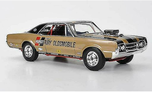 Oldsmobile 442 Base 1/18 Highway 61 Hurst Hairy Joe Schubeck 1967 modellautos
