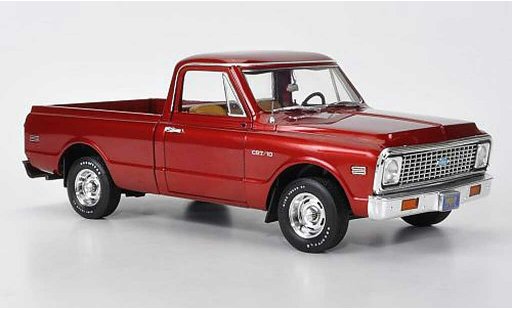 Chevrolet C-10 Pickup 1/18 Highway 61 Fleetside Pick Up rot 1969 modellautos