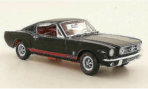 Ford Mustang Fastback 1/18 Ertl GT schwarz/rot modellautos