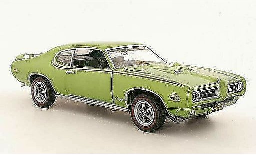Pontiac GTO The Judge 1/18 Ertl grau metallisee gr&Atilde;&frac14;n 1969 modellautos