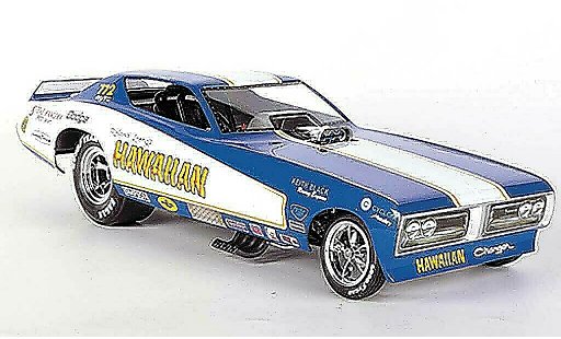 Dodge Charger 1971 1/18 Ertl Funny Car Hawaiian Racing B.Mass NHRA modellautos