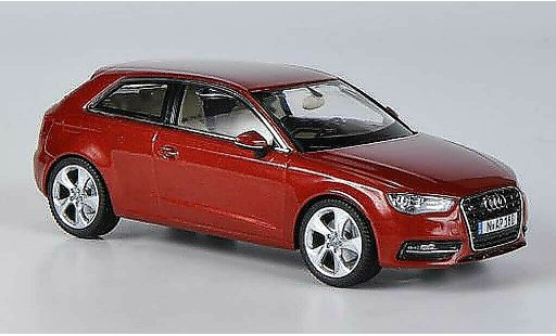 Audi A3 berline 1/43 Schuco rot 2012 modellautos