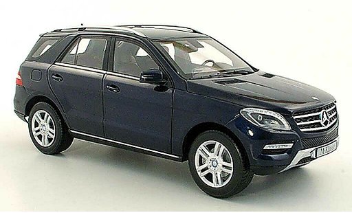 Mercedes Classe M Base 1/18 Minichamps (W166) ML blau 2011 modellautos