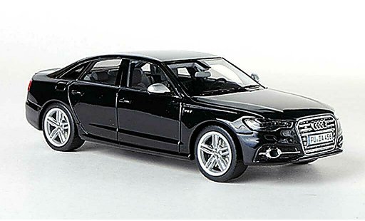 Audi S6 berline 1/43 Schuco (C7) schwarz 2012 modellautos