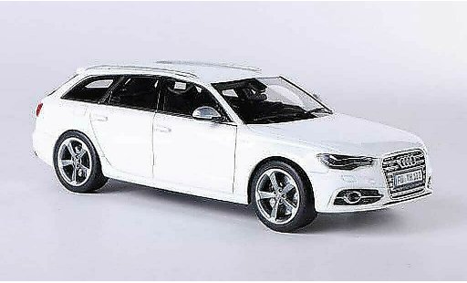 Audi S6 avant 1/43 Schuco (C7) weiss 2012 modellautos