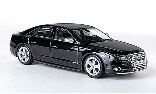 Audi S8 berline 1/43 Schuco (D4) schwarz 2012 modellautos
