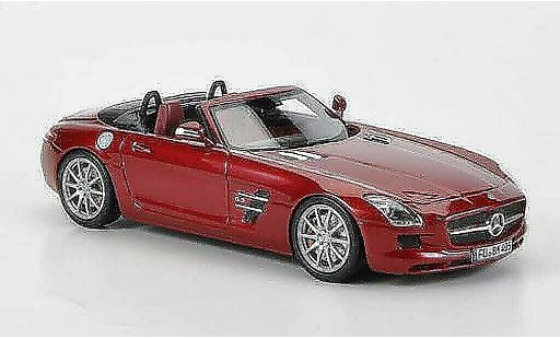 Mercedes SLS Roadster 1/43 Schuco AMG (A197) rot modellautos