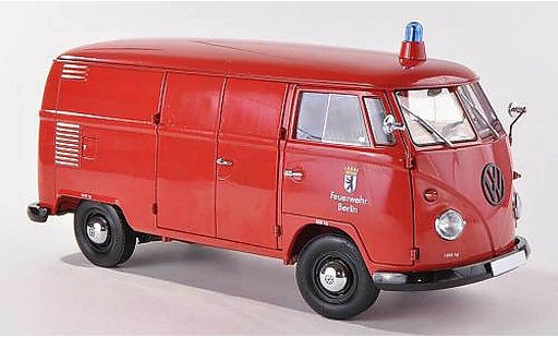 Volkswagen T1 Base 1/18 Schuco Kasten Feuerwehr Berlin modellautos