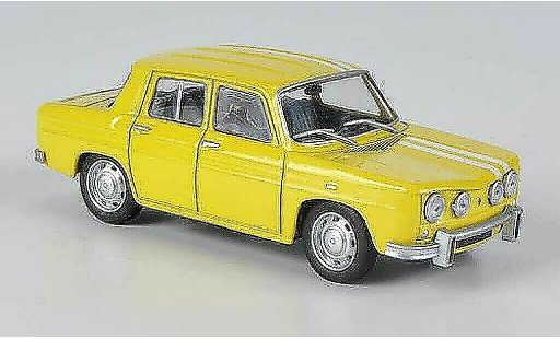 Renault 8 S 1/43 Solido gelb/weiss 1969 modellautos