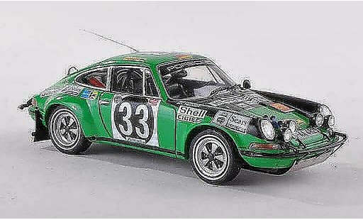 Porsche 911 Base 1/43 TrueScale Miniatures ST No.33 celui-ci Africain Safari Rally 1971 B.Waldegaard/L.Helmer modellautos