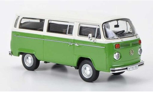 Volkswagen T2 B 1/43 Premium ClassiXXs Bus L gr&Atilde;&frac14;n/weiss modellautos