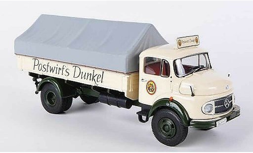 Mercedes LP 911 Base 1/43 Premium ClassiXXs Pritsche Postswirt's Dunkel PP-LKW modellautos